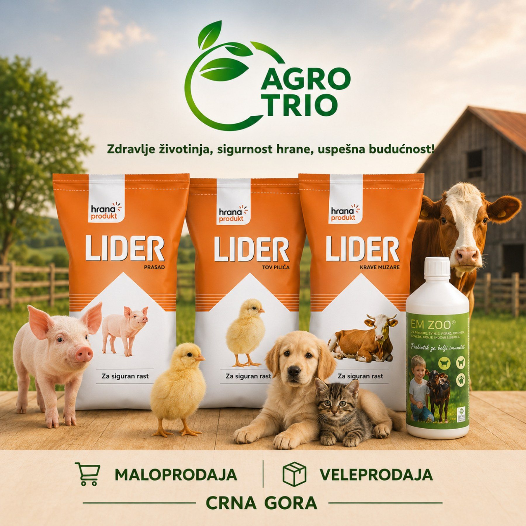 Agro Trio proizvodi — Lider hrana